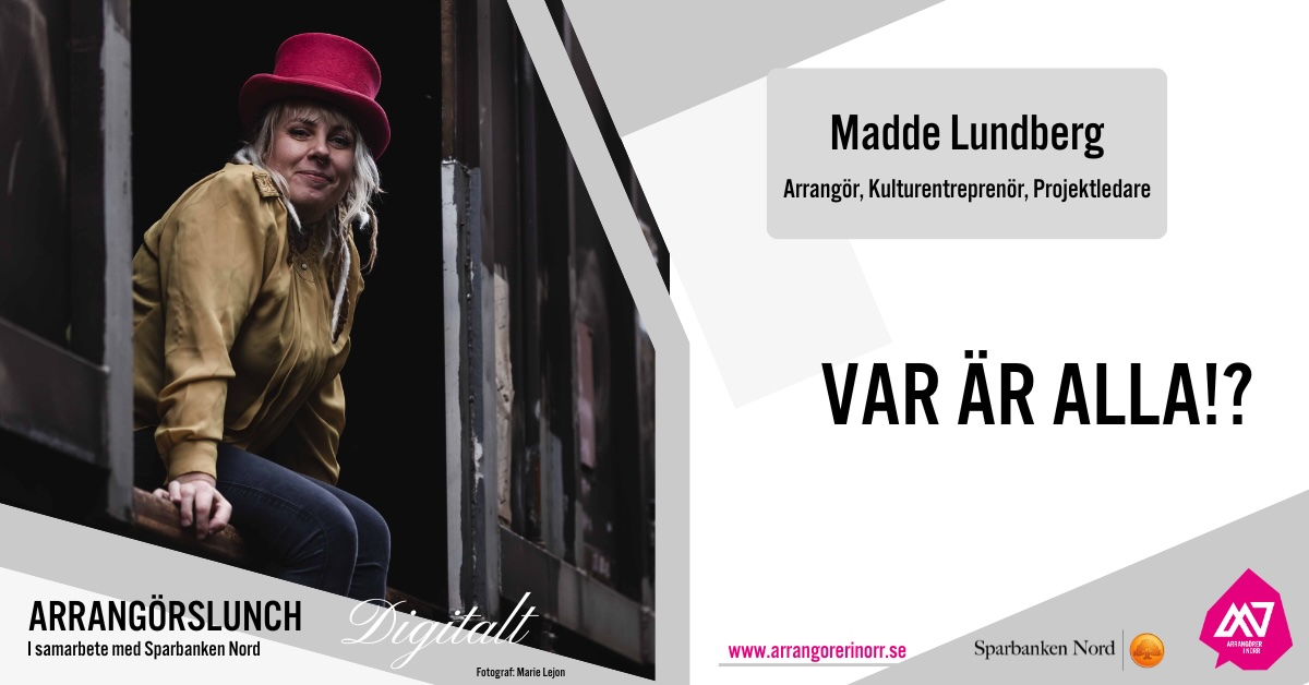 Arrangörslunch Digitalt – Var är alla!?